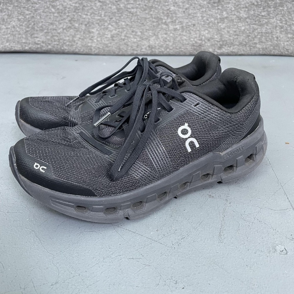 On Cloudgo Shoes Womens Size 9 Black CloudTec Running Sneakers Gym Training